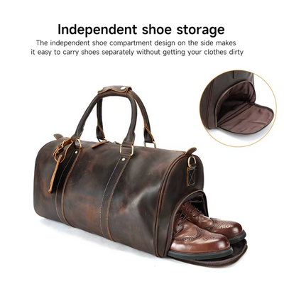 Wodoszczelna Skórzana Torba Duffle | BORAS